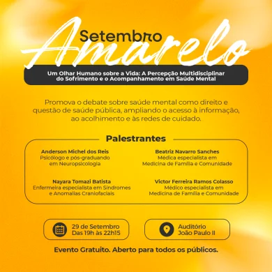 Setembro Amarelo 2026