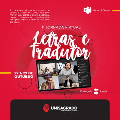 I Jornada Virtual dos cursos de Letras e Tradutor