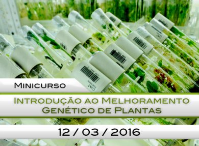 INTRODU��O AO MELHORAMENTO GEN�TICO DE PLANTAS