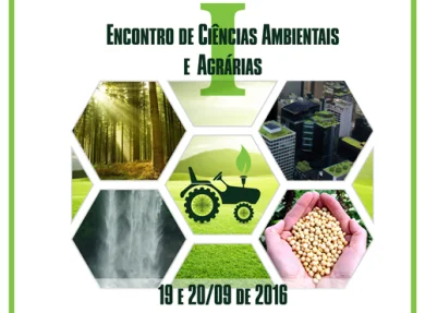 I ENCONTRO DE CINCIAS AMBIENTAIS E AGRRIAS