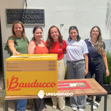 Natal Solid�rio 2025 mobiliza comunidade do UNISAGRADO em gesto de cuidado e partilha