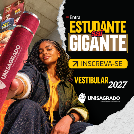 Inscri��es abertas para o Vestibular 2027 do UNISAGRADO