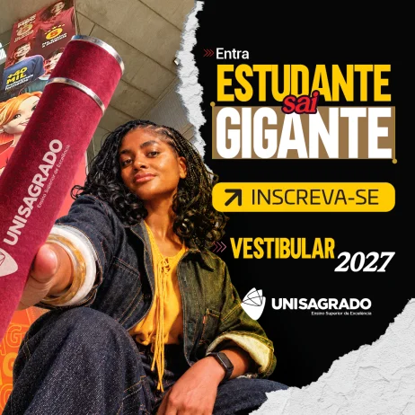 Inscri��es abertas para o Vestibular 2027 do UNISAGRADO