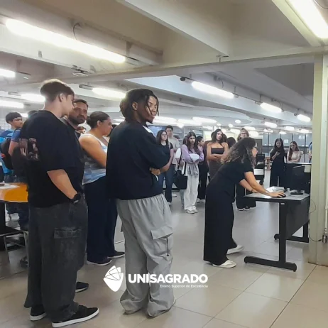 Visita � Biblioteca - Calouros de Eng. Agron�mica e Eng. Qu�mica | 13/03