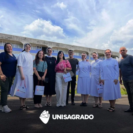 Comitiva do UNISAGRADO marcar presena no Congresso Internacional SAGRADO  Rede de Educao