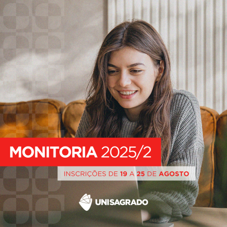 Inscrições abertas para Monitorias do 2º semestre de 2025