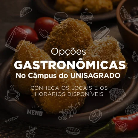 Opes Gastronmicas no cmpus do UNISAGRADO