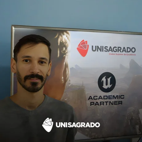 UNISAGRADO  reconhecido como Unreal Academic Partner pela Epic Games