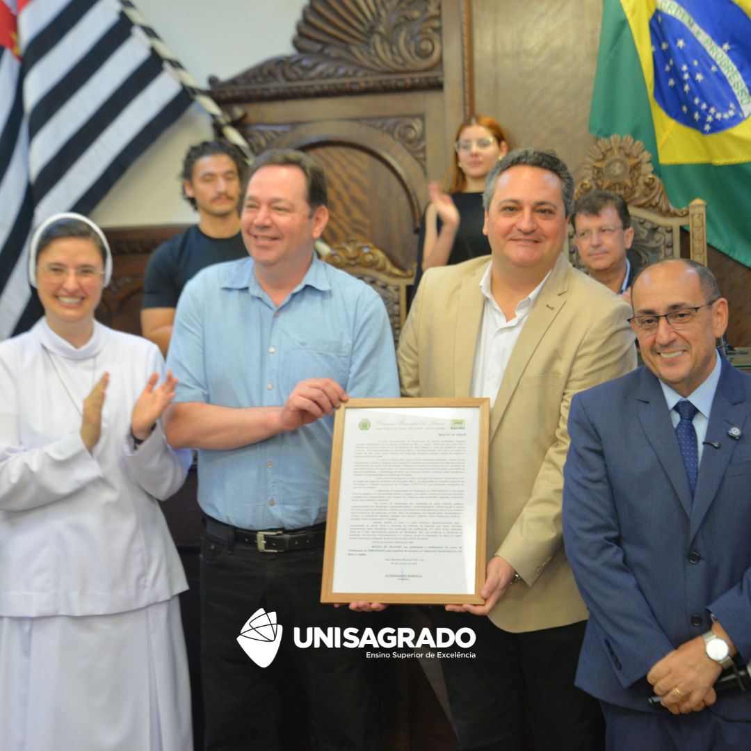 Mo��o de Aplausos na C�mara Municipal de Bauru - Fisioterapia | 19/03