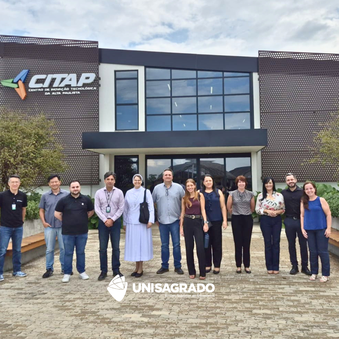 Visita da equipe diretiva do UNISAGRADO ao CITAP - Centro de Inova��o e Tecnologia da Alta Paulista (Pomp�ia/SP) | 23/03