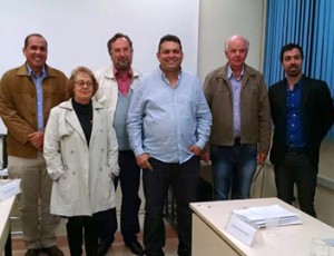Dr. Eduardo Bressan (ESALQ/USP), Dra. Teresa Losada (IAC), Dr. Giancarlo Xavier (ESALQ/USP), Dr. Hendrie Nunes (ESALQ/USP), Dr. Gerhard Bandel (ESALQ/USP), Dr. Marcos Siqueira (USC)